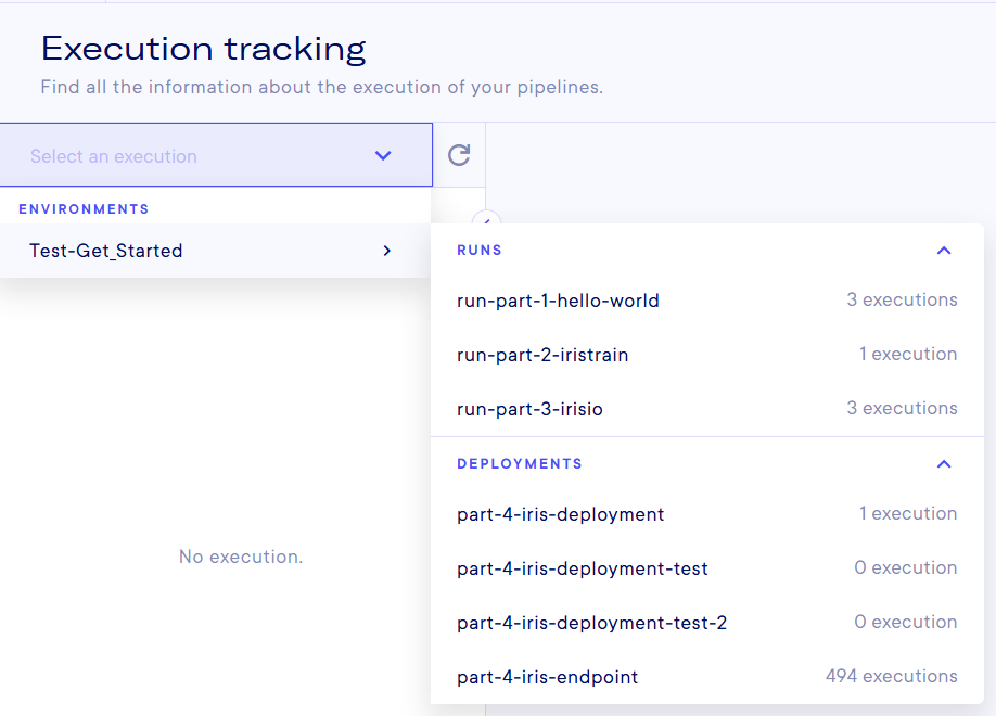 tracking-selection